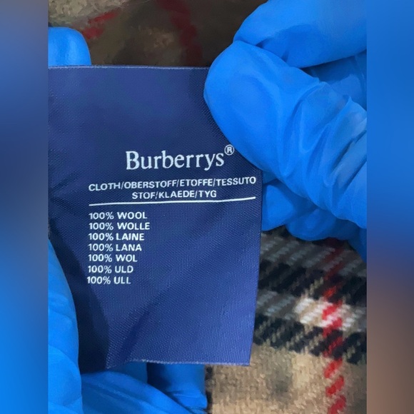 Vintage Burberry’s Trench Coat w/ Wool Lining - Size 6 Long - Picture 14 of 16